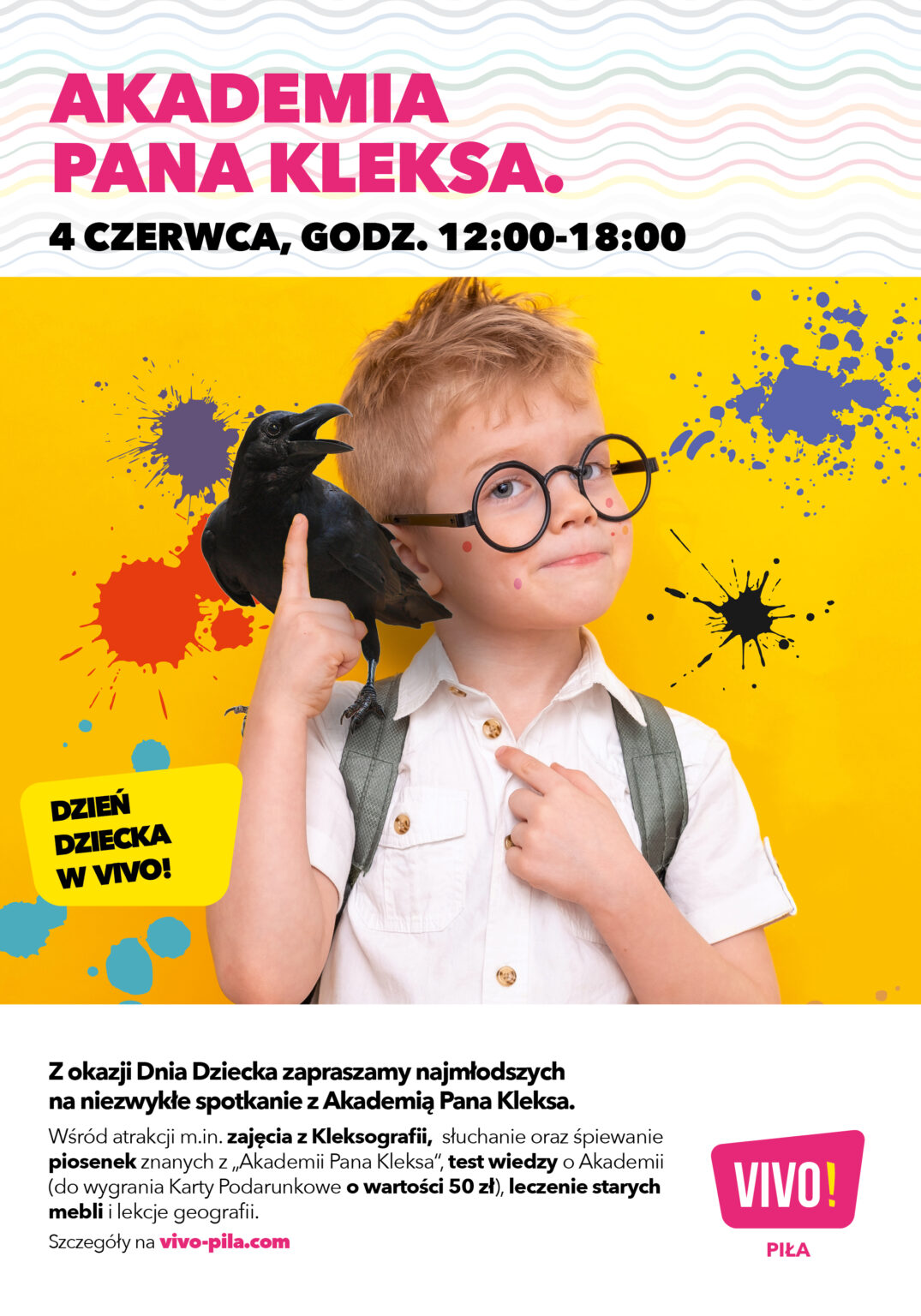 „Witajcie w naszej bajce”, czyli Akademia Pana Kleksa w VIVO! Piła